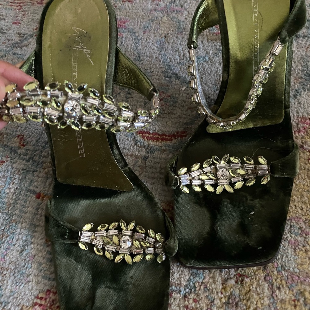 Giuseppe heels two strap